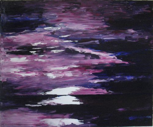 violettes Meer
